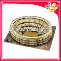 84PCS COLOSSEUM Model 3D Puzzles DIY rompecabezas de papel rompecabezas para adultos